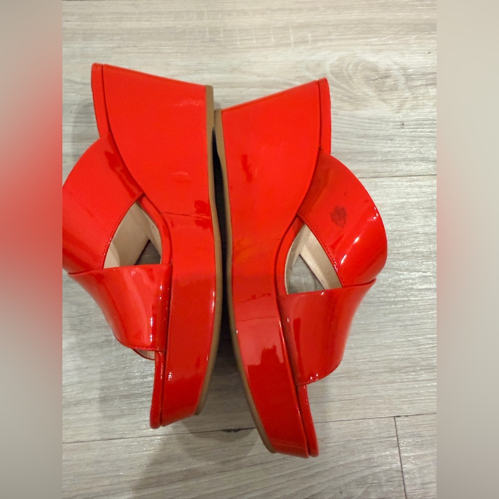 Prada Patent Leather Wedges - Picture 6 of 9